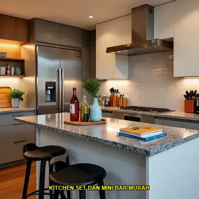 kitchen set dan mini bar murah